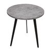 Melody Concrete mdf Φ50χ50εκ. Τραπεζι Σαλονιου
