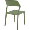 Snow Olive Green Καρεκλα Πολ/νιου