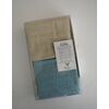 Σετ 3 Πετσέτες Χεριών 30x50 Συσκευασία Δώρου Modal Beige-Aqua Blue