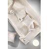 Σετ 2τμχ. Ριχτάρι Crusty Ivory 170x250 με Διακοσμητικό Μαξιλαράκι 45x45+3 guy Laroche Beige 100% Polyester art fur Ultrasoft