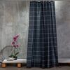 Κουρτινα Μπανιου 180x200 Check Black 180(π) x 200(υ)