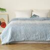 Κουβερλι Υπερδιπλο Ariel Light Blue 220x240
