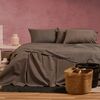 Σετ Σεντονια King Size (λ) Blaze Brown Ultra Line(λ) 260x270 (λ)
