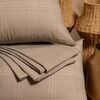 Σετ Κατωσεντονο Odin Beige (2 Τεμ.) Ημιδιπλο (λ) και Μαξιλαροθηκη Casual Line Mini(λ) 120x200+32
