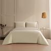 Σετ Παπλωματοθηκη (3 Τεμ.) Satin Υπερδιπλη Bella Beige (225x245) 225x245