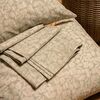 Σεντονι (Σετ 2 Τεμ.) 100χ200+32 Wang Olive Casual Line Mini(λ) 100x200+32