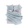 Σετ 2τμχ. Κουβερλί Diamante Light Petrol 250x240 guy Laroche  100% Fine Microfiber