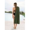 Πετσέτα Θαλάσσης Tone 2 Tone Khaki 90x175 guy Laroche  60% Cotton - 40% Velour