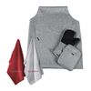 Σετ 5τμχ Κουζίνας Cook set Silver guy Laroche  100% Polyester