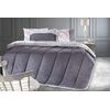 Παπλωματοθήκη Motto Melanze 225x245 guy Laroche Grey top Μicrosuede - Bottom Cotton