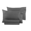 Ζεύγος Μαξιλαροθήκες Minimal Black & White 50x70 guy Laroche  100% Cotton Satin