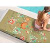Πετσέτα Θαλάσσης Velour Printed 2401/02 100x175 guy Laroche  50%cotton-50%polyester