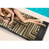 Πετσέτα Θαλάσσης Velour Printed 2404/02 100x175 guy Laroche  50%cotton-50%polyester