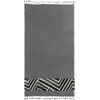 Πετσέτα Θαλάσσης - Παρεό Pestemal 19 Anthracite 90x170 guy Laroche  100% Cotton