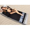 Πετσέτα Θαλάσσης Pestemal 20 Black 90x170 guy Laroche  100% Cotton