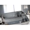 Ριχτάρι Καναπέ Parfait Anthracite (Τετραθέσιος) 180x350 guy Laroche  25% Cotton-55% Acrylic -20% Polyester