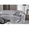 Ριχτάρι Monte Grey 1θέσιος 180x150 guy Laroche  37% Cotton-21%polyester-42% Acrylic