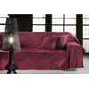 Ριχτάρι Καναπέ Matis Burgundy (Διθέσιος) 180x250 guy Laroche  37% Cotton-21%polyester-42% Acrylic