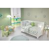 Σετ 3τμχ. Βρεφικά Σεντόνια Monsters Lime Saint Clair  100% Cotton