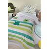 Κουβέρτα Ultrasoft Monsters Lime 160x220 Saint Clair Mixed 100% Polyester