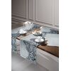 Τραβέρσα 2005 Petrol Laser cut 40x160 Saint Clair  100% Πολυεστέρας