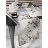 Τραβέρσα 2042 Stone Laser cut 40x160 Saint Clair  100% Ποληεστερα