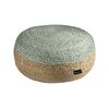 Πούφ Double Aqua 50x50x25 guy Laroche  100% Jute