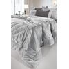 Σετ 3τμχ Πάπλωμα Columbia Silver 250x240 guy Laroche  100% Microsatin With Synthetic fur Border