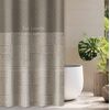 Κουρτίνα Μπάνιου Stencil Mocca 180x185 guy Laroche  100% Polyester, Water Repellant