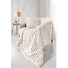 Ριχτάρι Elixir Ivory 120x160 + Διακοσμητικό Μαξιλάρι guy Laroche  100% Polyester Art. fur