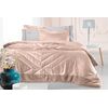 Σετ 3τμχ Πάπλωμα Columbia old Pink 250x240 guy Laroche  100% Microsatin With Synthetic fur Border
