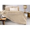 Σετ 2τμχ Παπλωματοθήκη Stencil Mocca 165x225 guy Laroche  100% Cotton Percale
