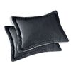 Ζεύγος Διακοσμητικά Μαξιλάρια Sublime Carbon 50x70 guy Laroche  100% Flannel