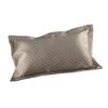 Διακοσμητική Μαξιλαροθήκη Seduction Taupe 30x50 guy Laroche Taupe 100% Microsatin