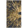 Πετσέτα Θαλάσσης Velour Printed 2202 Golden100x175 guy Laroche  50%cotton-50%polyester