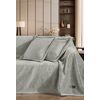 Ριχτάρι Bolzano Khaki 130x170 + Διακοσμητικό Μαξιλάρι guy Laroche  100% Velvet Pol.