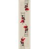Χριστουγεννιάτικη Τραβέρσα 2009 Laser cut 40x160 Saint Clair  100% Polyester