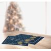 Σουπλά Χριστουγεννιάτικο 3036 Blue Laser cut 45x33 Saint Clair  100% Polyester