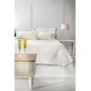 Κουβερλί Glory Ivory 240x250 σετ 6 Τεμαχίων guy Laroche Ivory 100% Μικροΐνες
