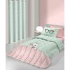 Παιδικό Πάπλωμα Rosie Mint 160x220 Saint Clair  100% Μικροφίμπρα