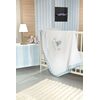 Κουβέρτα Jimmy Πικέ 110x150 Saint Clair Blue 100% Βαμβάκι