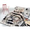 Κουβερλί Lipstick 160x220 Saint Clair Mixed 100% Pol.- Microfiber