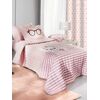 Κουβερλί Rosie Pinky 160x230 Saint Clair  100% Pol.- Microfiber