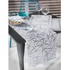Σουπλά 3004 Silver Laser cut 45x33 Saint Clair  100% Πολυεστέρας