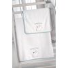 Σετ 2τμχ. Βρεφικές Πετσέτες Lapin Blue Saint Clair Blue 100% Βαμβάκι