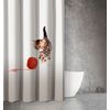 Κουρτίνα Μπάνιου Animal des 210 με Κρίκους 180x200 Saint Clair  100% Polyester