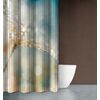 Κουρτίνα Μπάνιου Seawater des 609 με Κρίκους 180x200 Saint Clair  100% Polyester