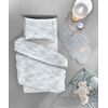 Σετ 2τμx. Παπλωματοθήκη Cloudy Light Blue 165x225 guy Laroche Light Blue 100% Cotton