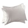 Ζεύγος Μαξιλαροθήκες Reserve Silver 52χ72 guy Laroche Grey 100% Cotton Percale