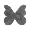 Παιδικό Χαλί Dark Grey Shade Butterfly 160x160